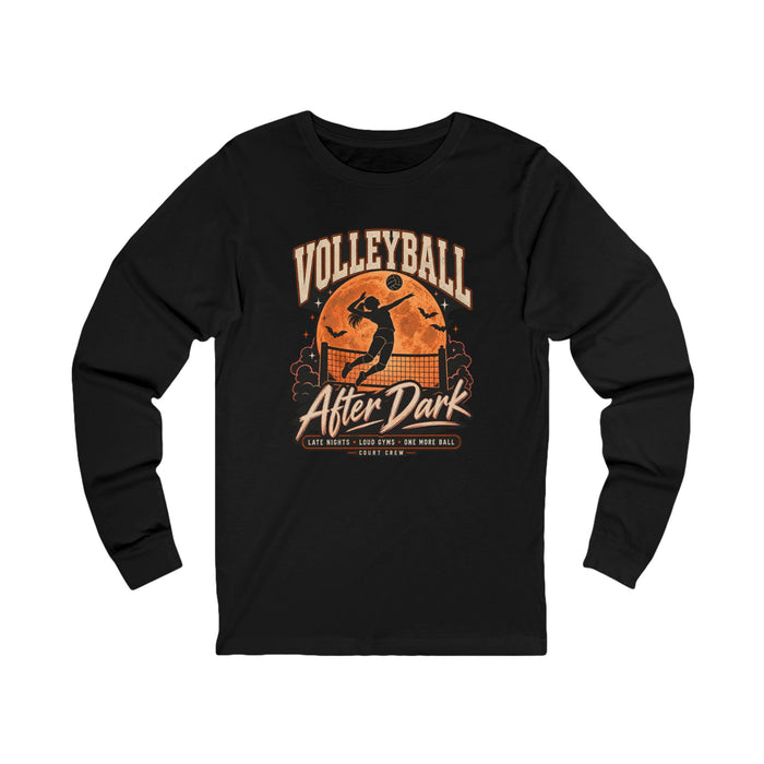 Volleyball After Dark Long Sleeve Tee