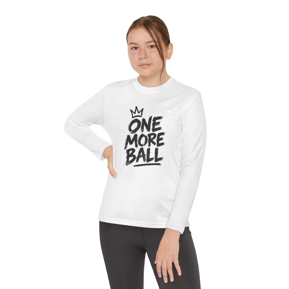 One More Ball Youth Long Sleeve Tee