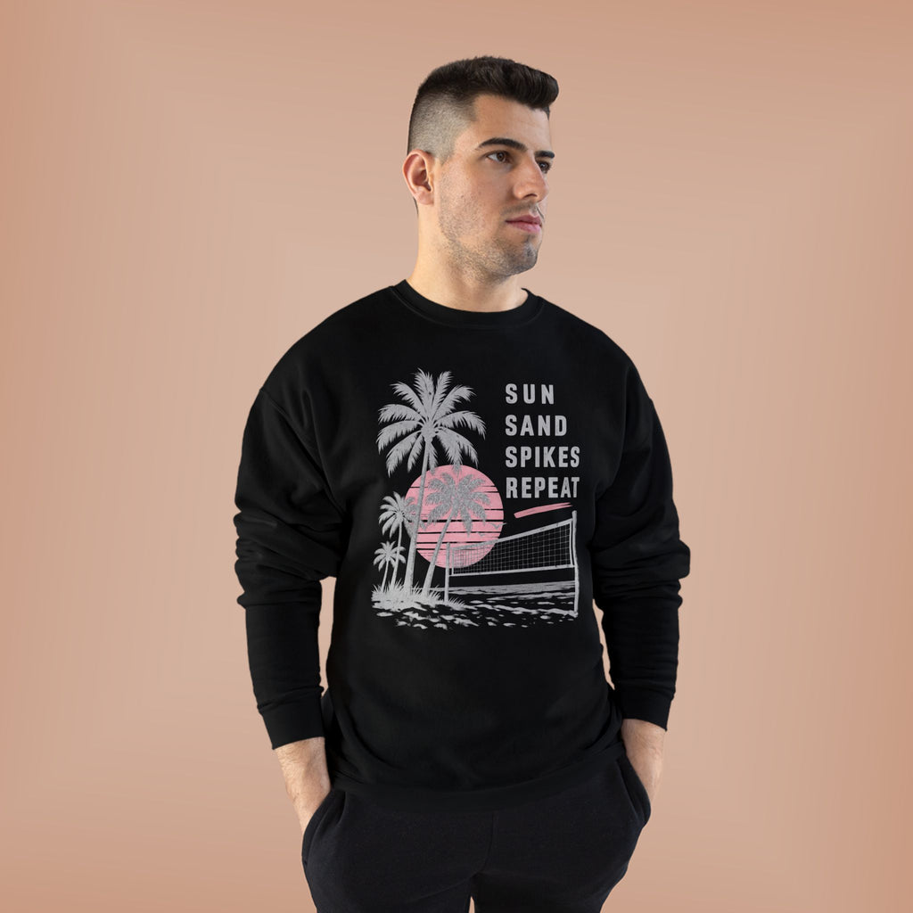 Sun Sand Spikes Crewneck Sweatshirt