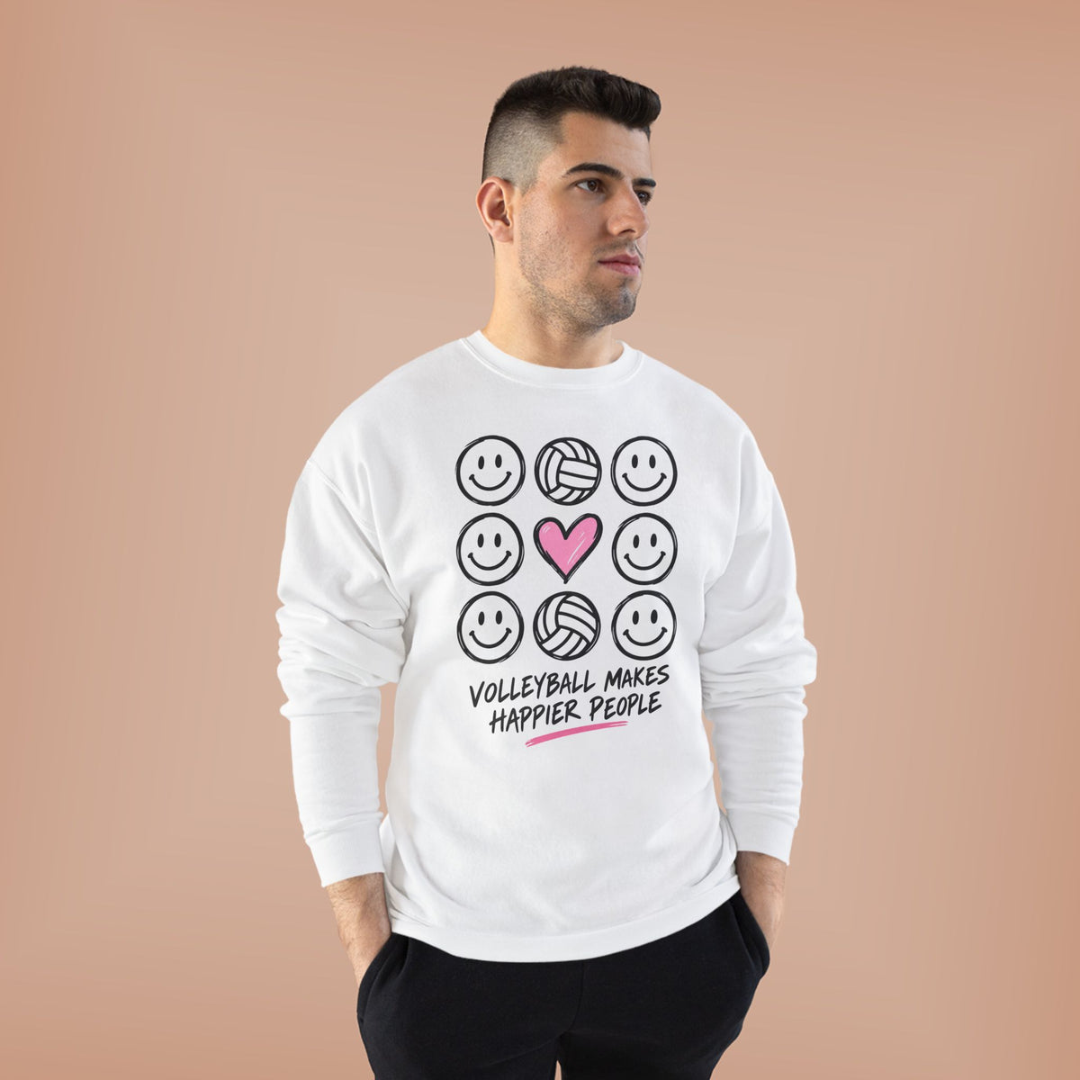 Happier People Crewneck Sweatshirt
