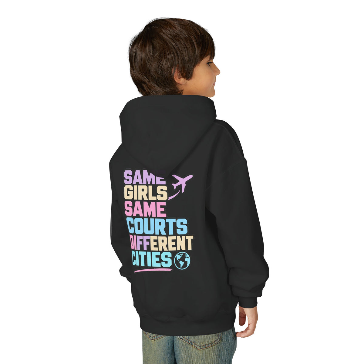Different Cities Youth Hoodie