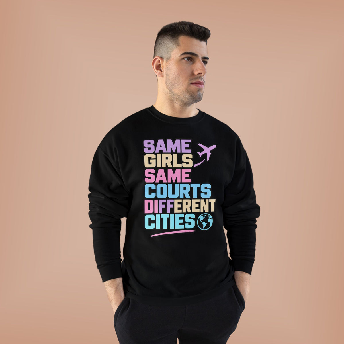 Different Cities Crewneck Sweatshirt