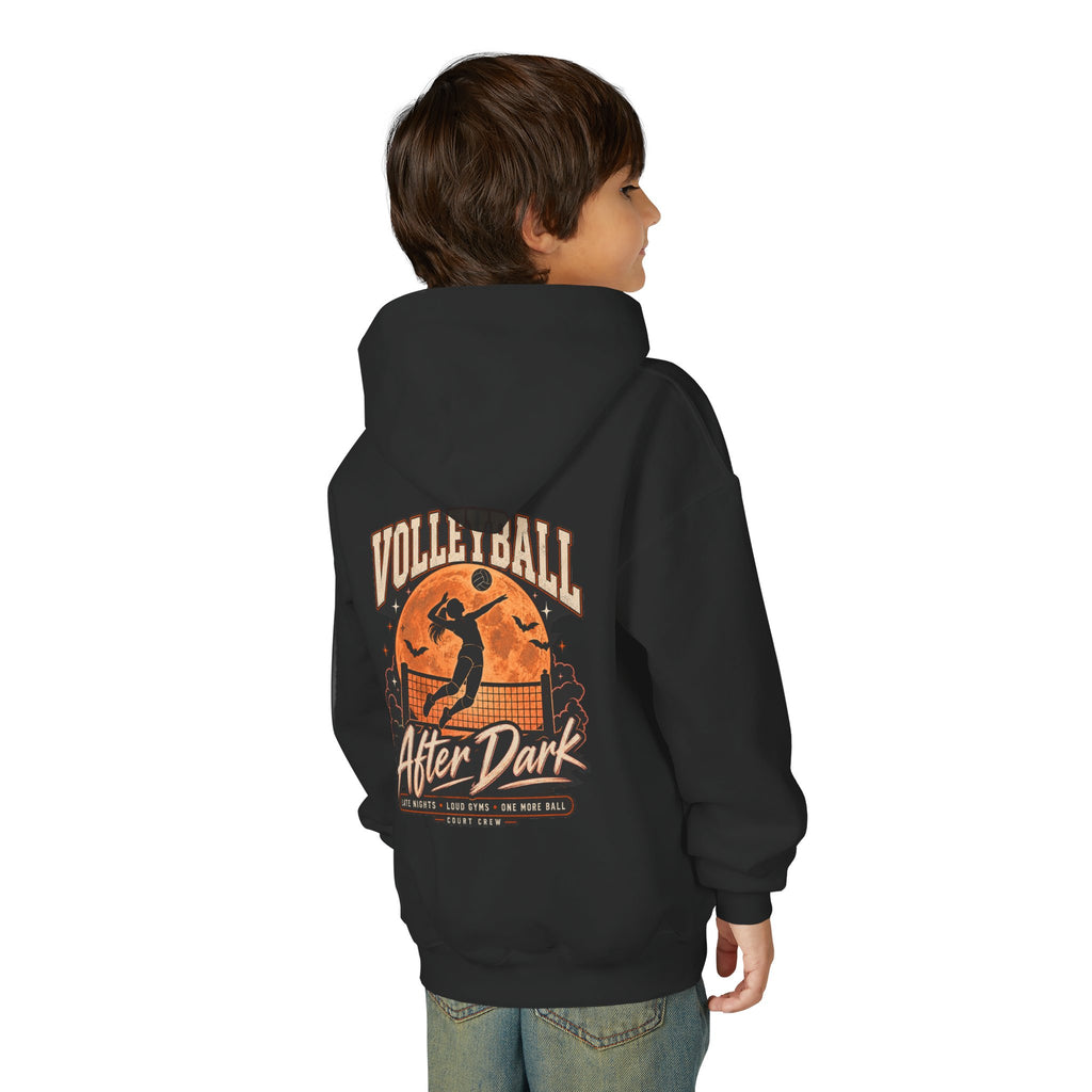 Volleyball After Dark Youth Hoodie