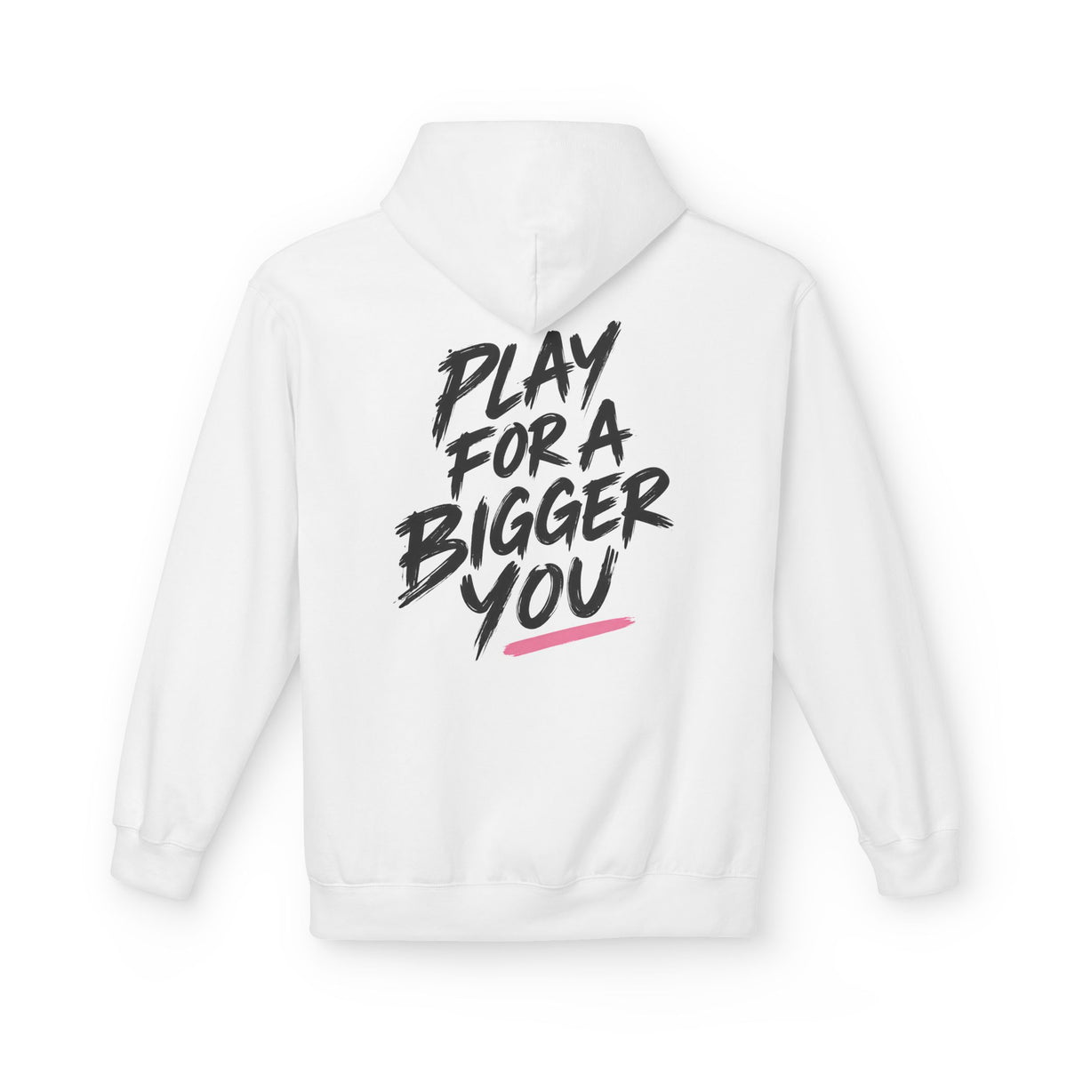 White | back view