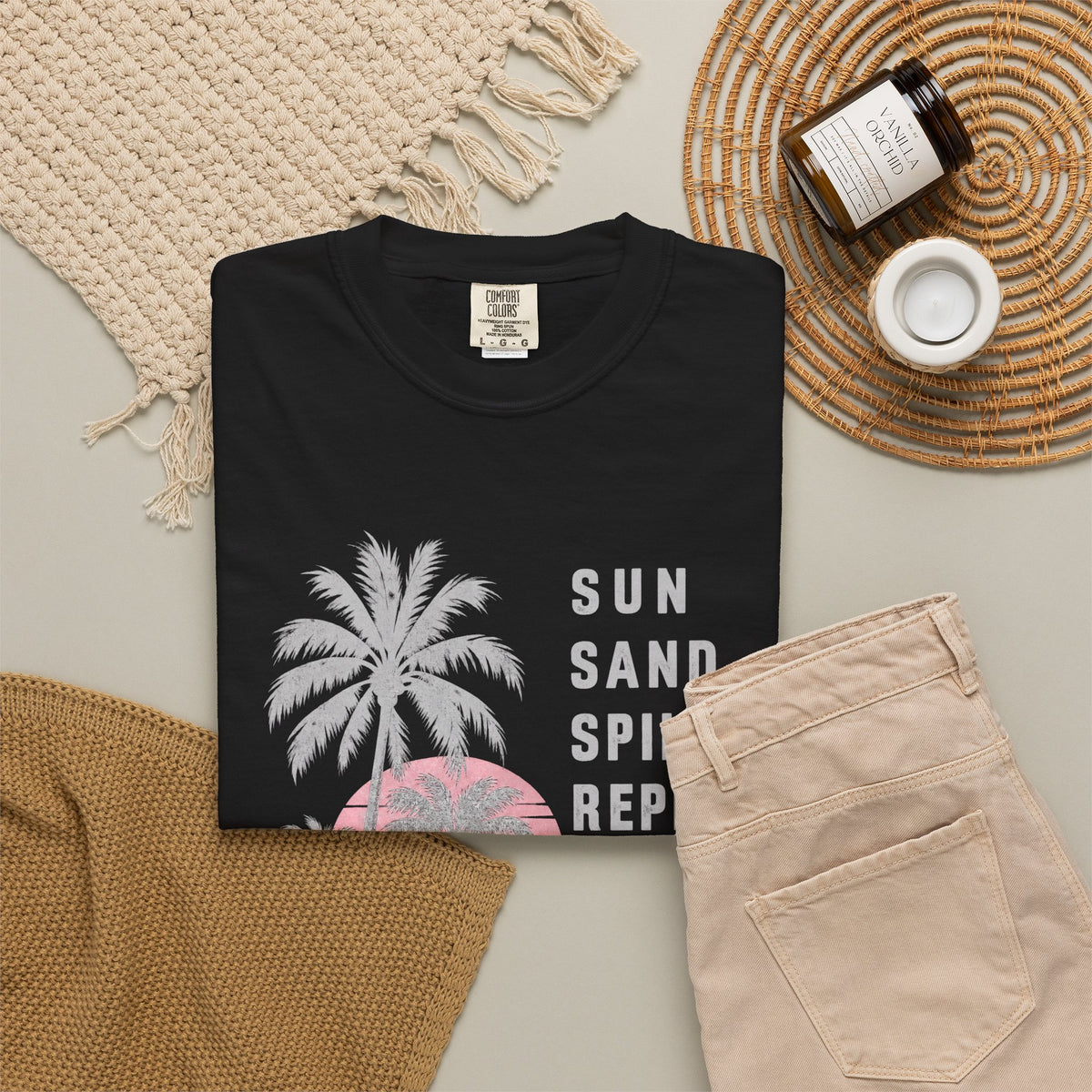 Sun Sand Spikes Tee
