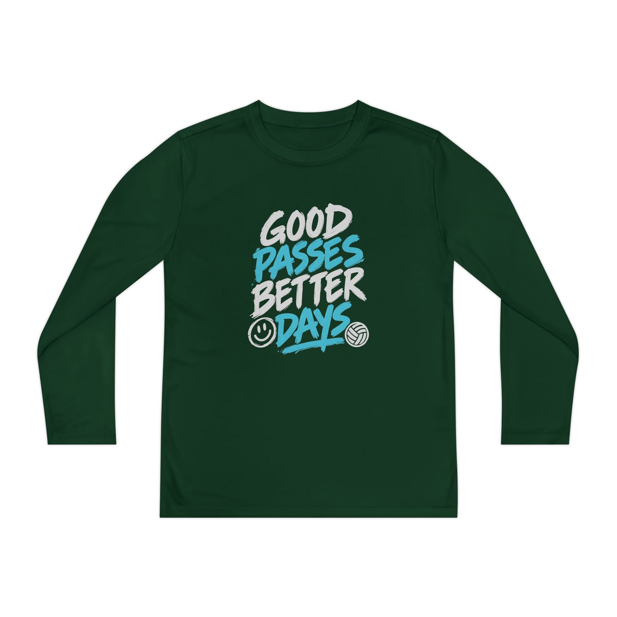 Good Passes Better Days Youth Long Sleeve Tee