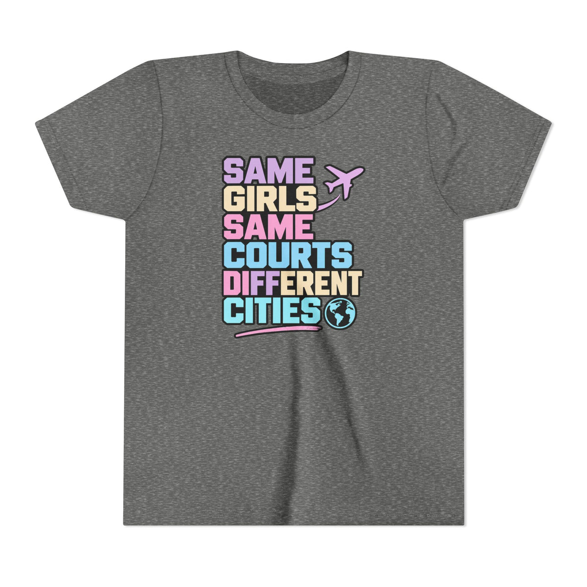 Different Cities Youth Tee