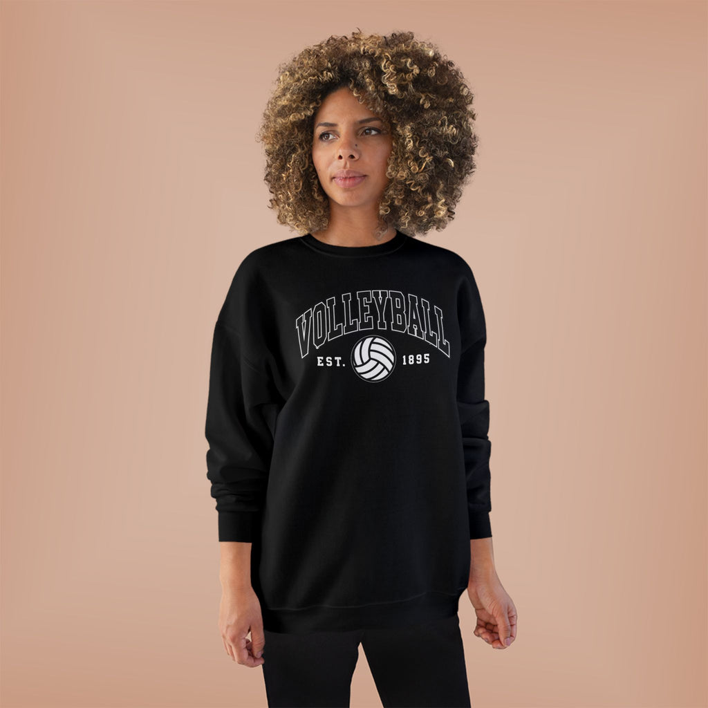 Classic Volleyball Crewneck Sweatshirt