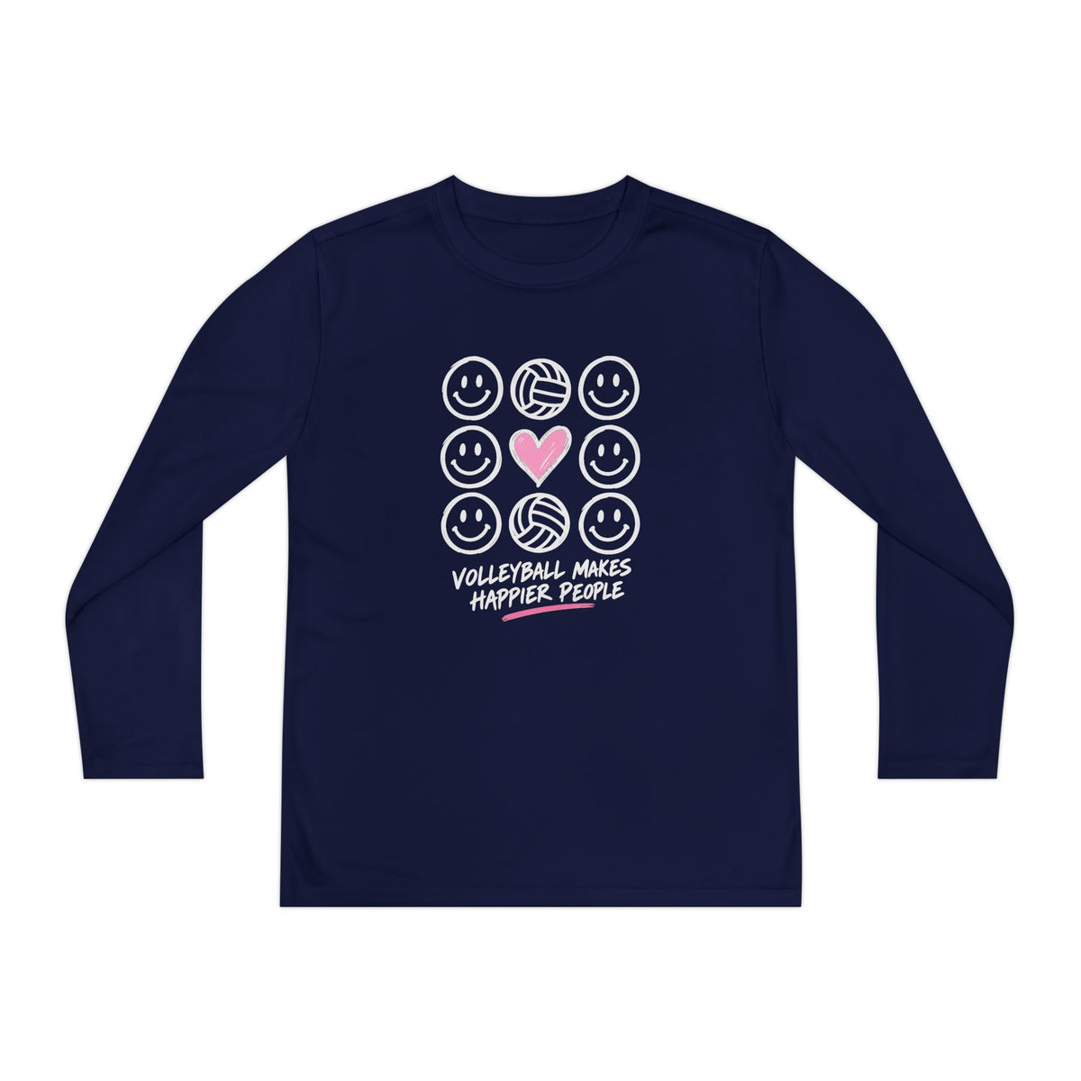 Happier People Youth Long Sleeve Tee
