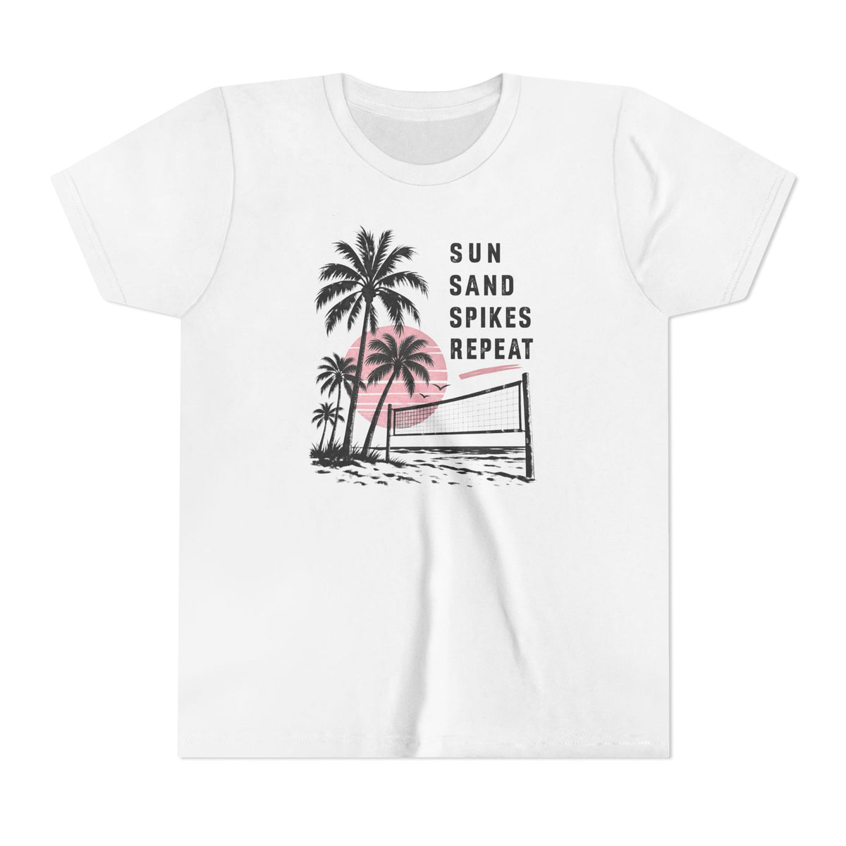 Sun Sand Spikes Youth Tee