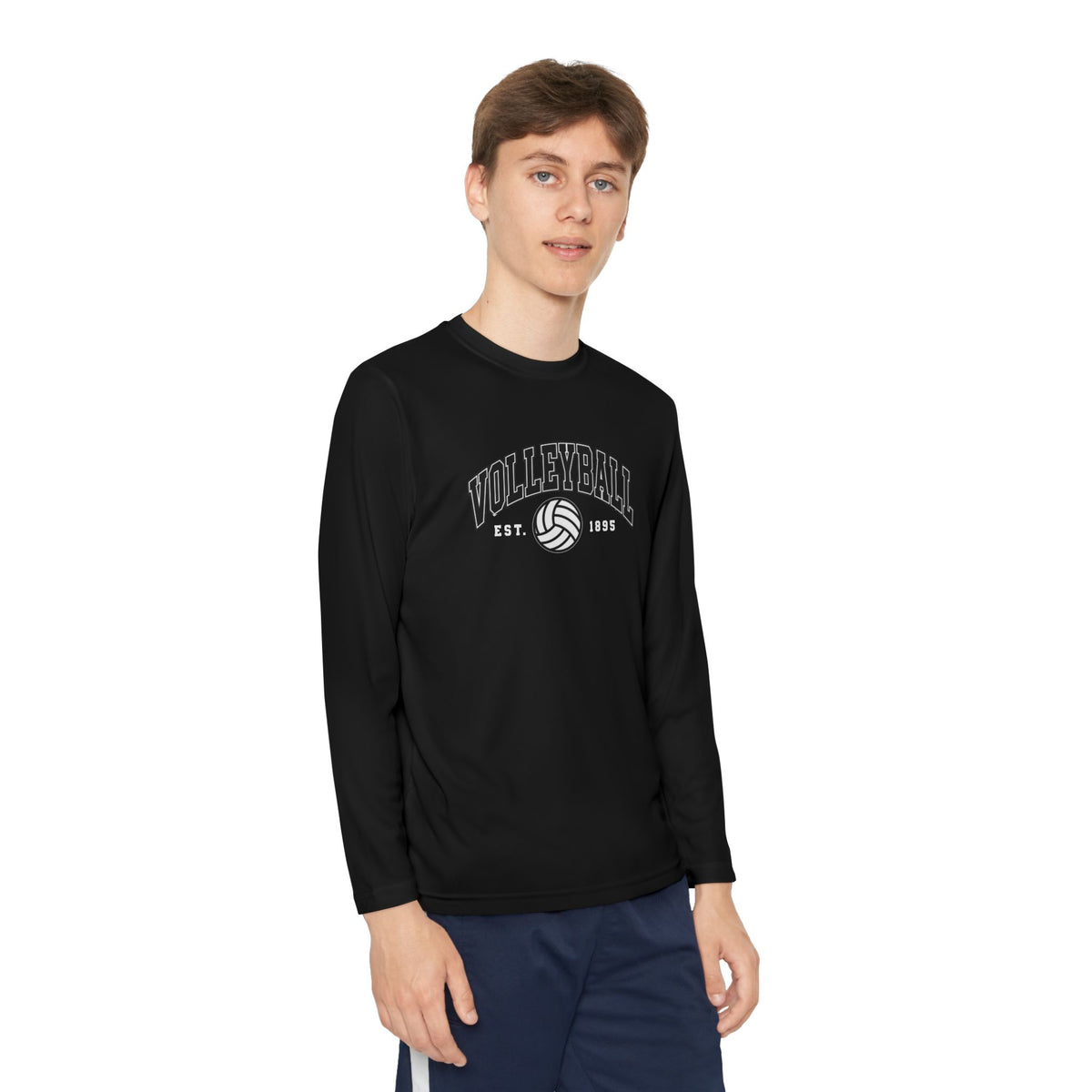 Classic Volleyball Youth Long Sleeve Tee