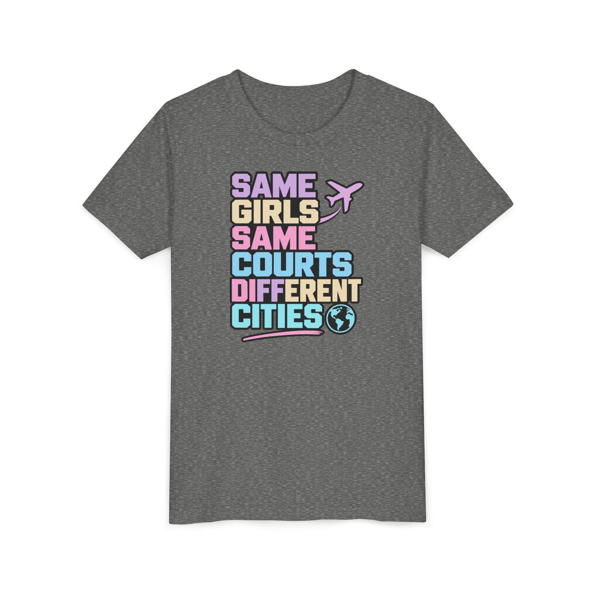 Different Cities Youth Tee