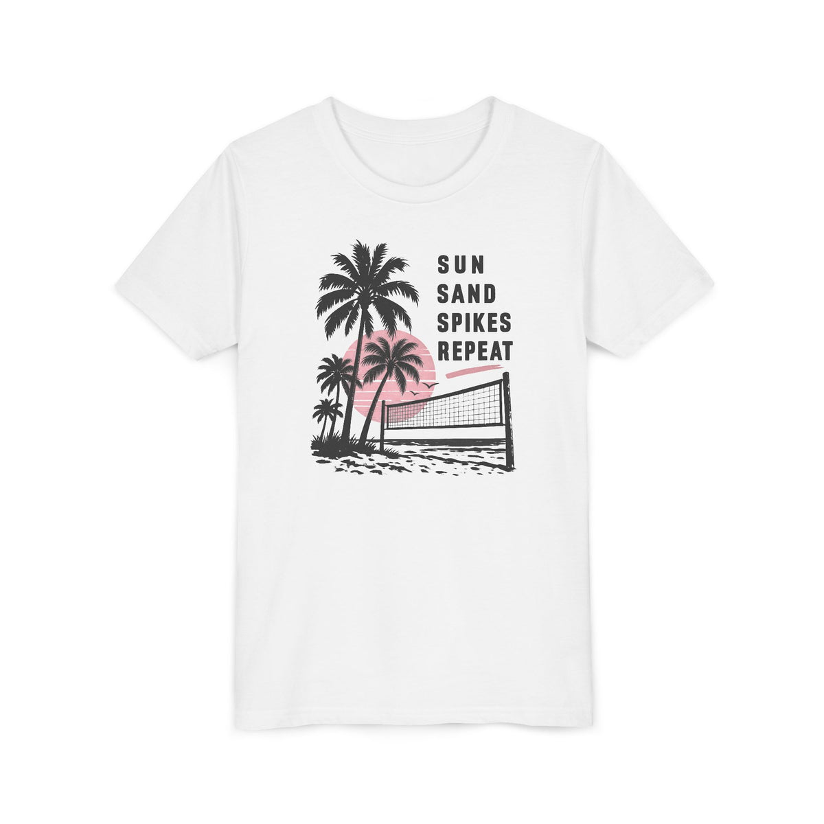 Sun Sand Spikes Youth Tee