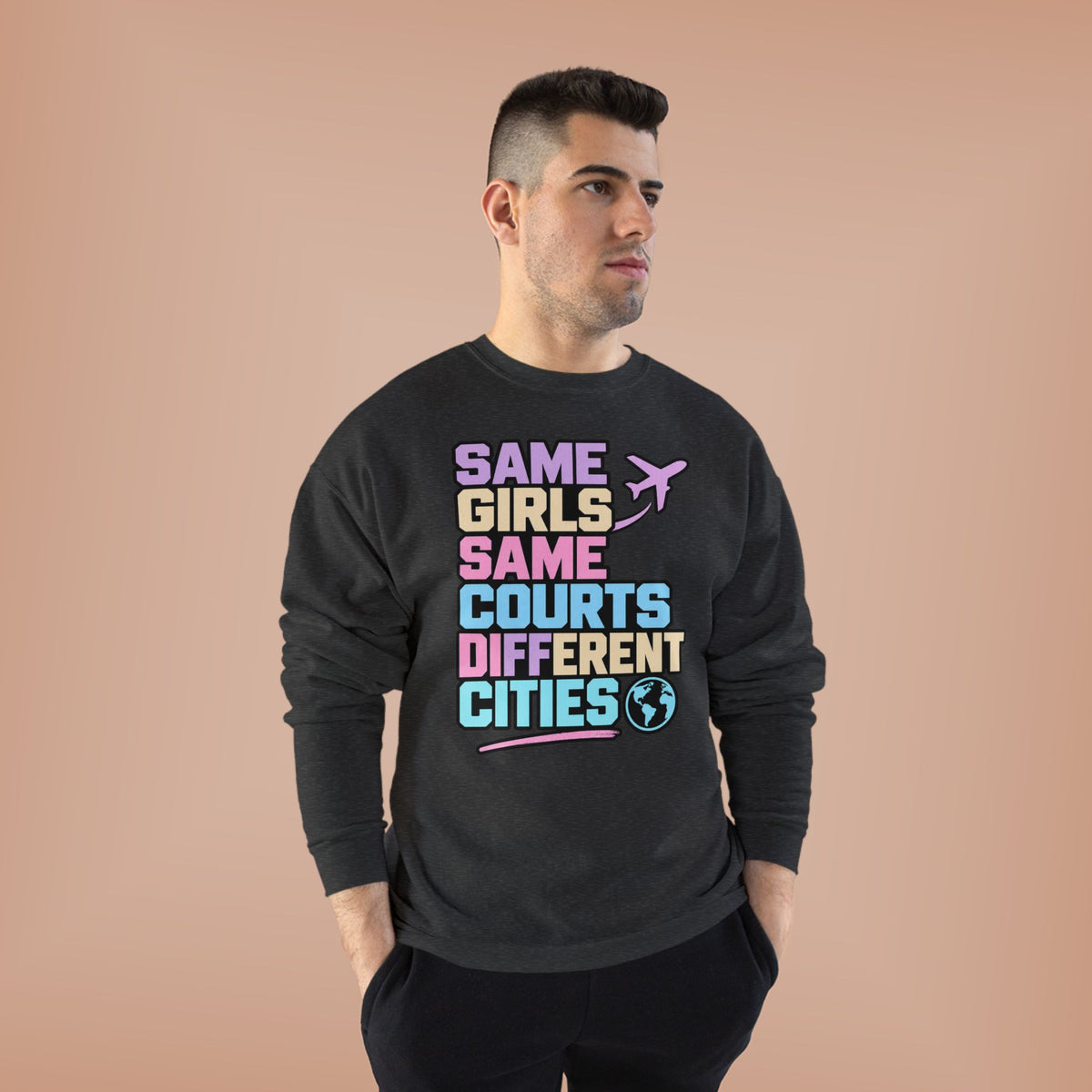 Different Cities Crewneck Sweatshirt