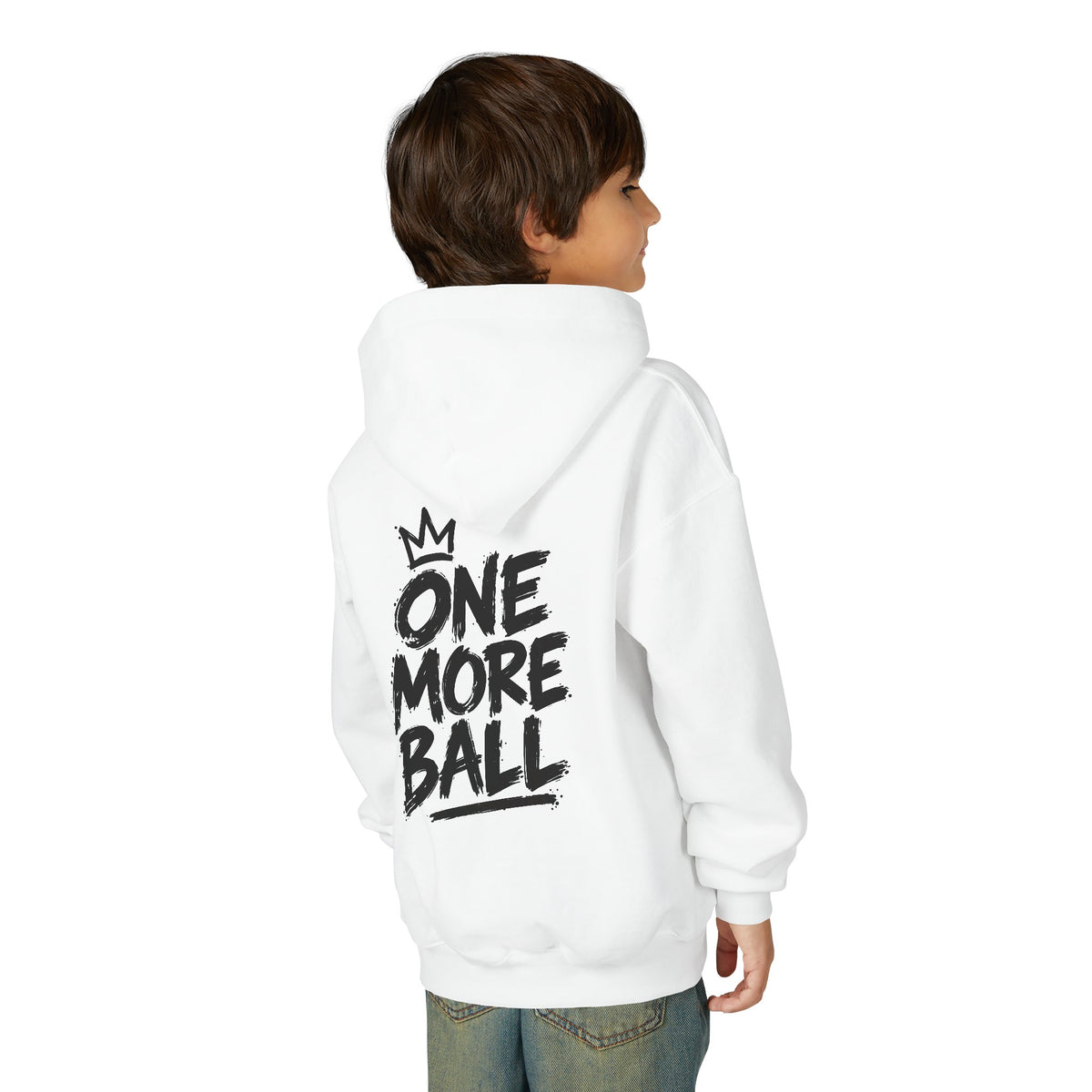 One More Ball Youth Hoodie