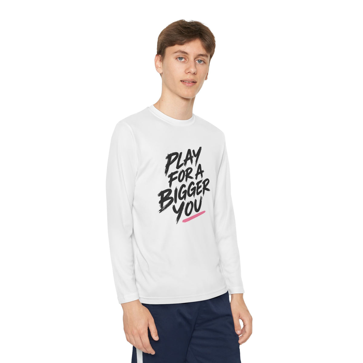 Bigger You Youth Long Sleeve Tee