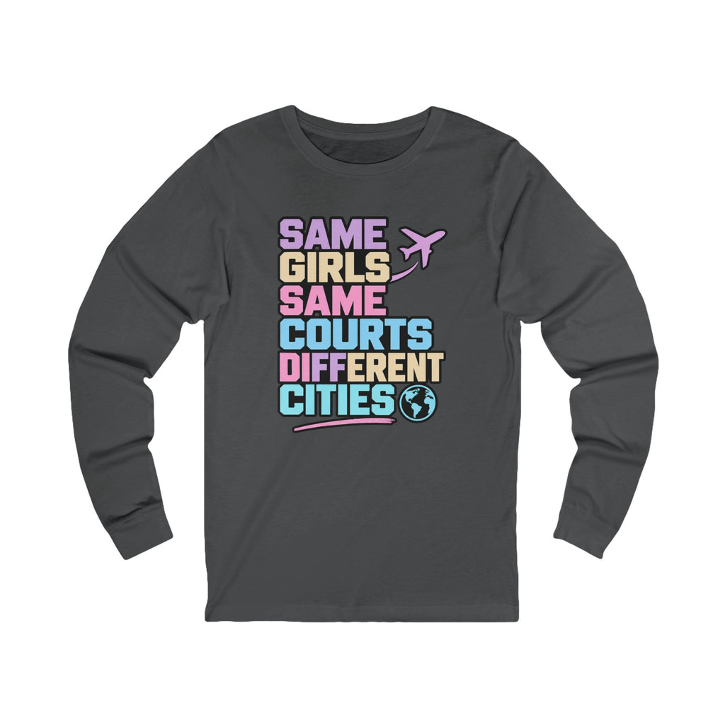 Different Cities Long Sleeve Tee