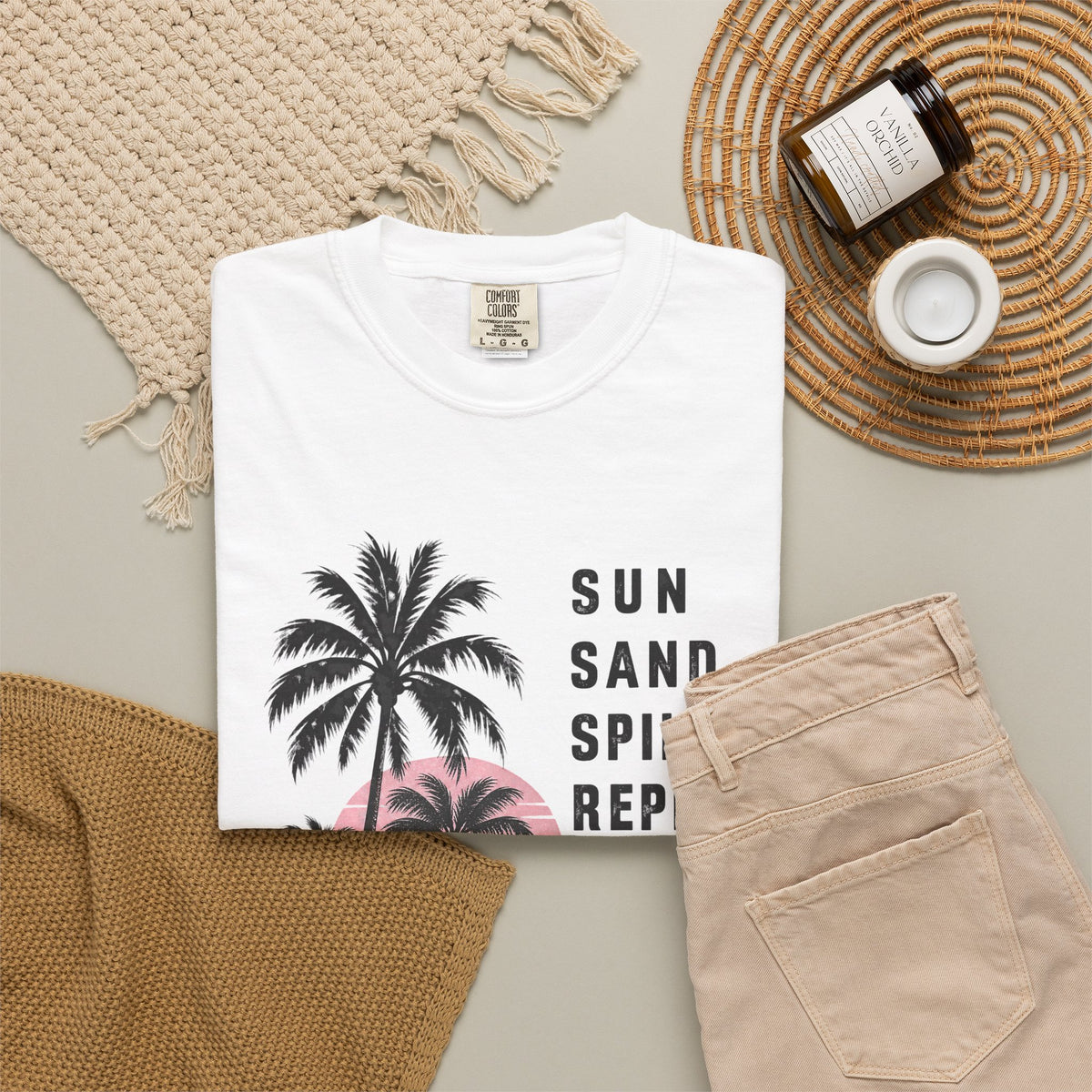 Sun Sand Spikes Tee