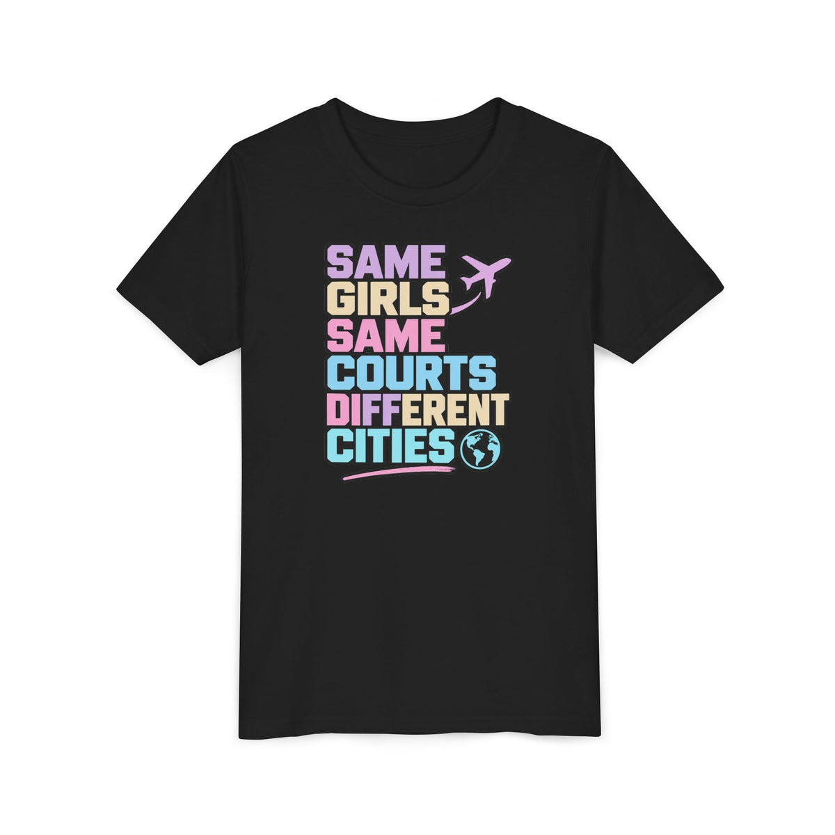Different Cities Youth Tee