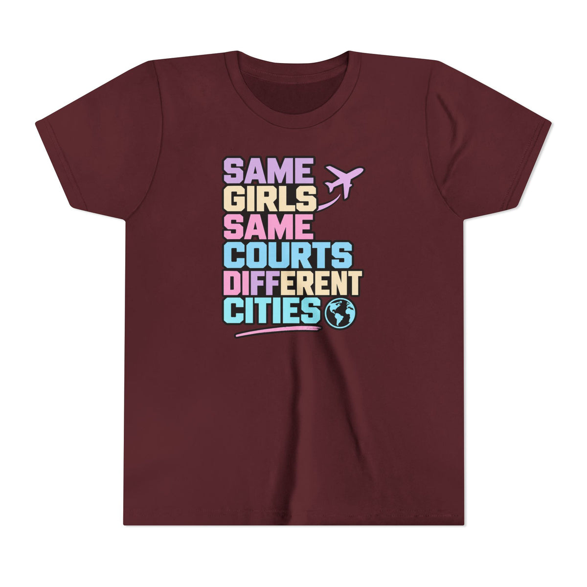 Different Cities Youth Tee