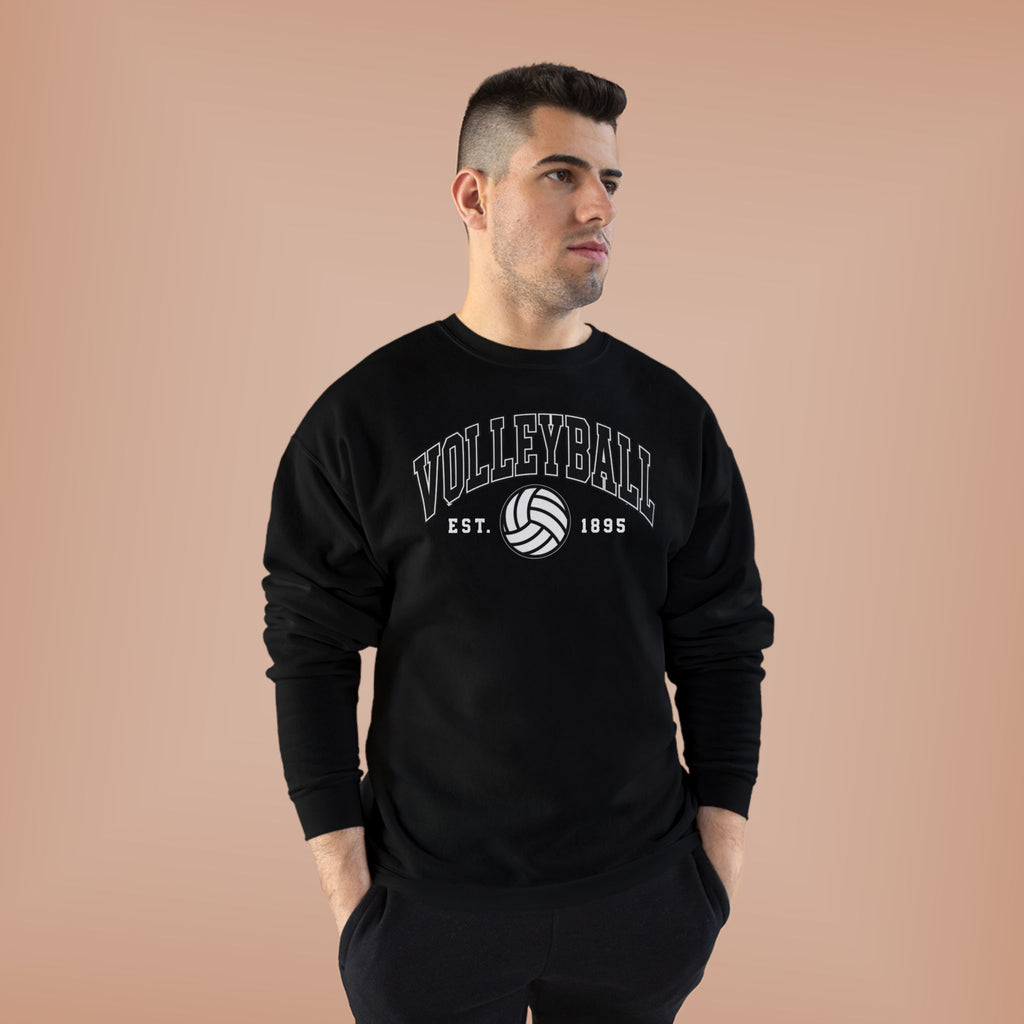 Classic Volleyball Crewneck Sweatshirt