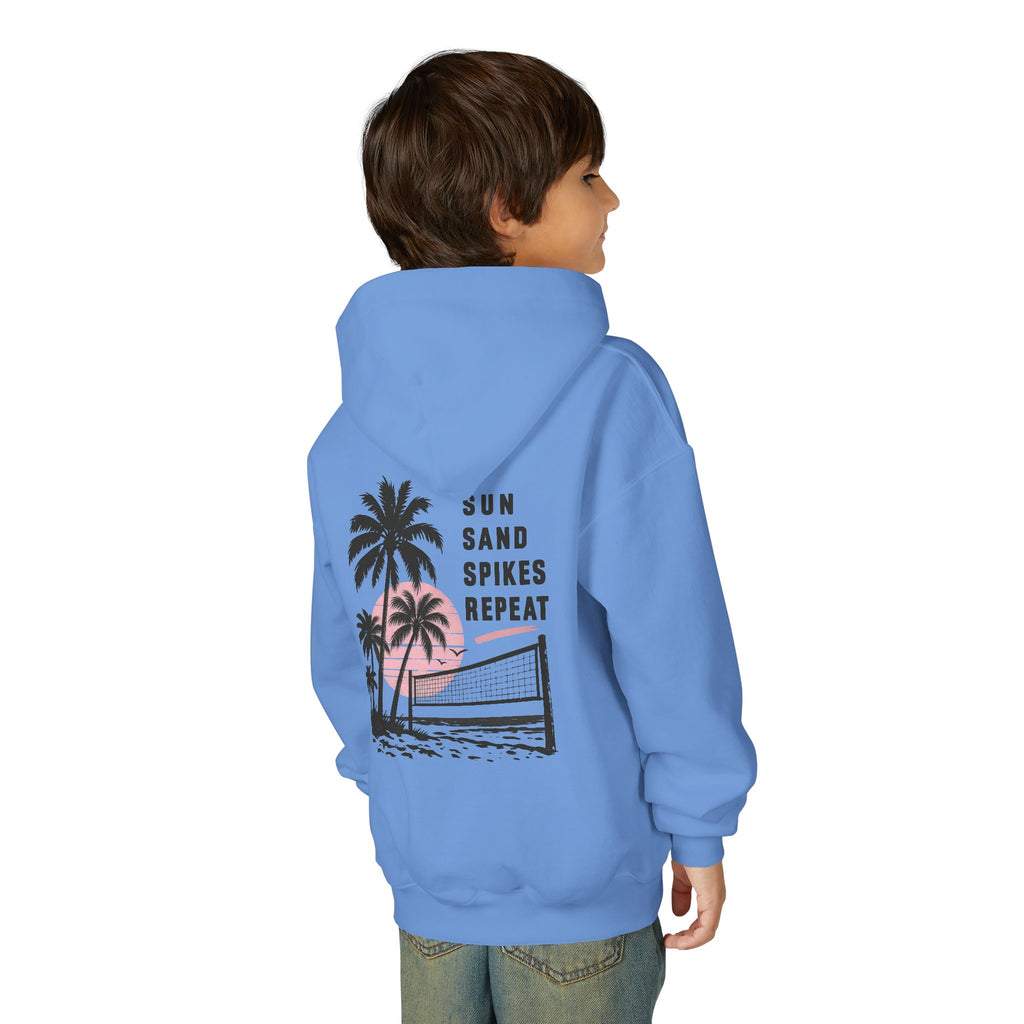 Sun Sand Spikes Youth Hoodie