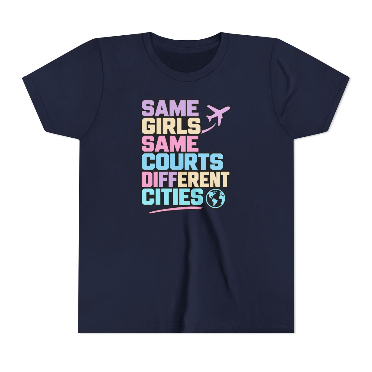 Different Cities Youth Tee