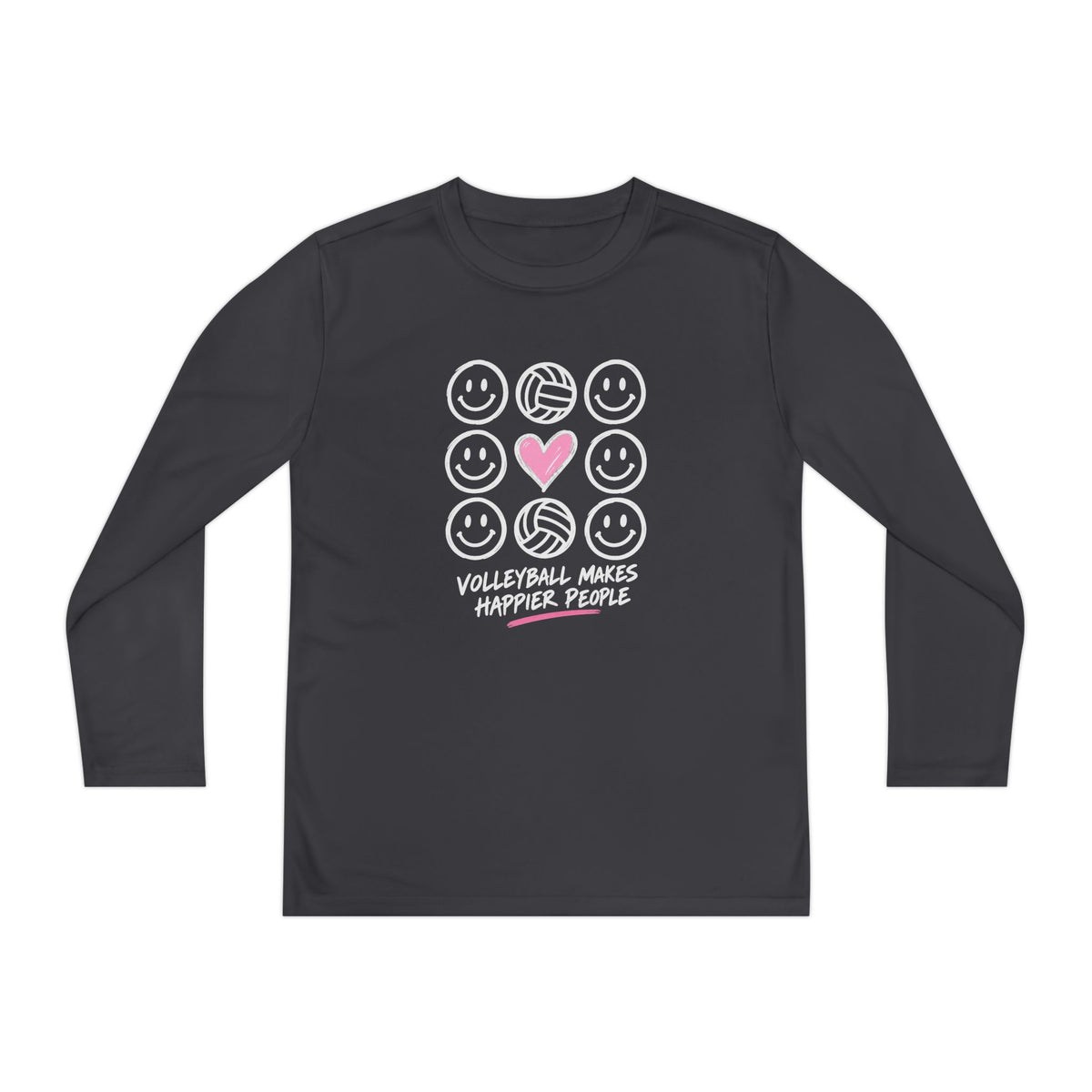 Happier People Youth Long Sleeve Tee