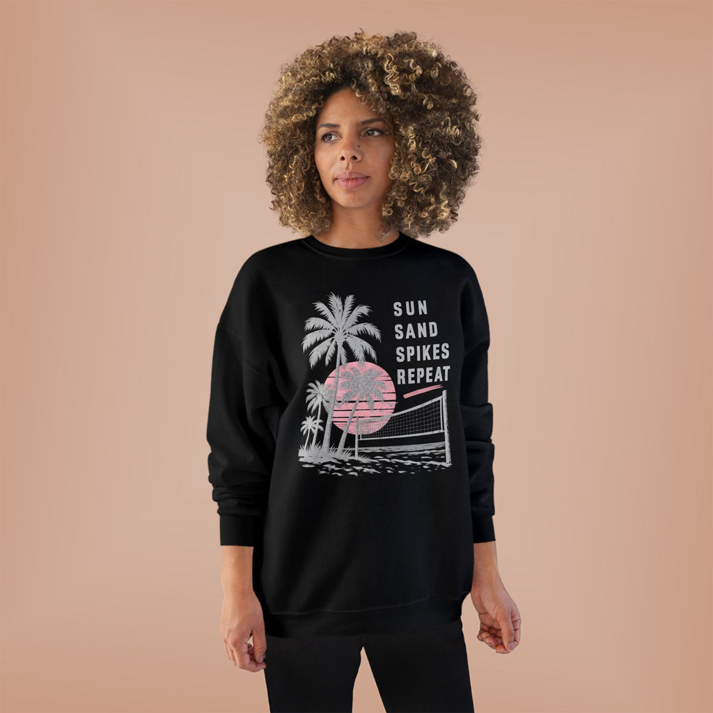 Sun Sand Spikes Crewneck Sweatshirt