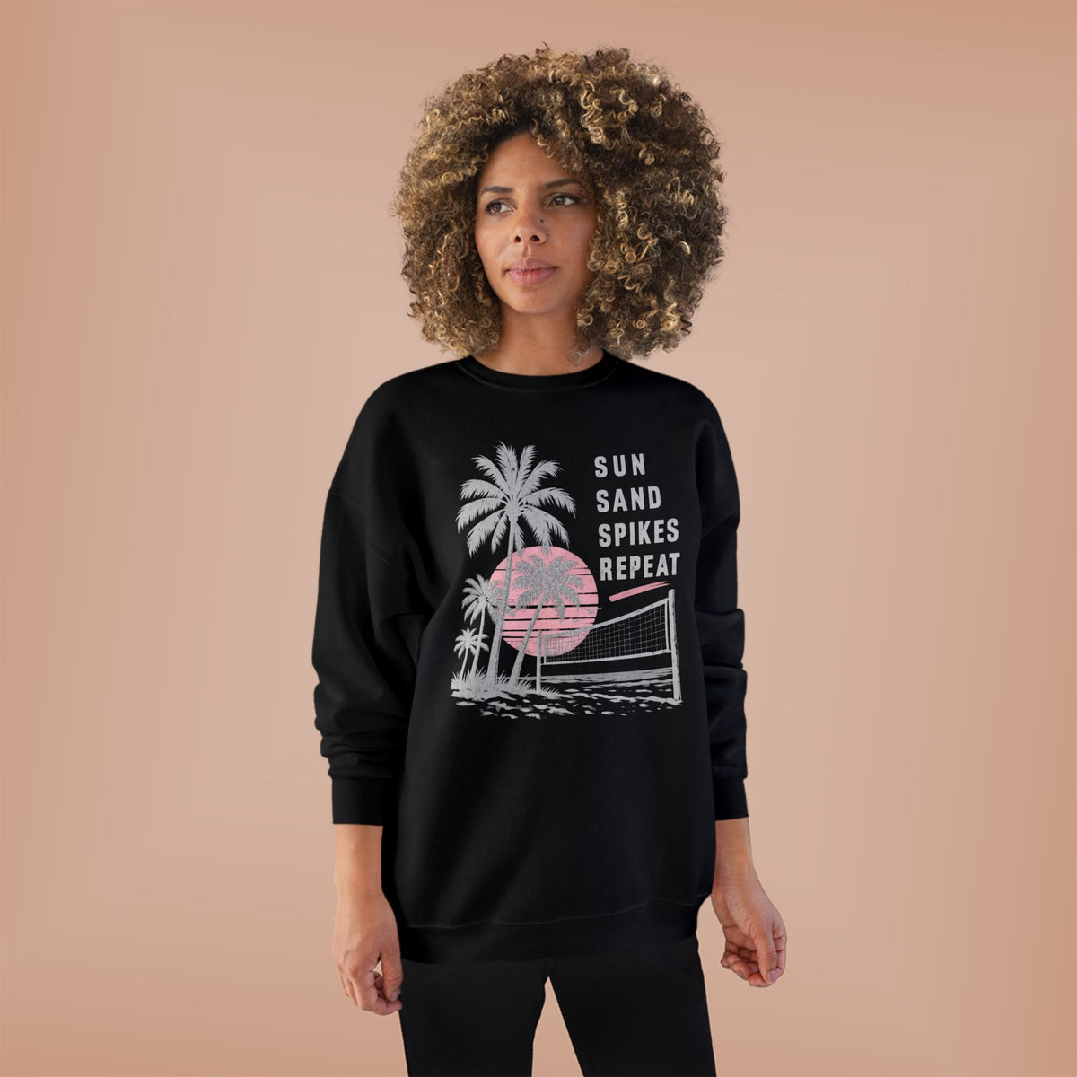 Sun Sand Spikes Crewneck Sweatshirt