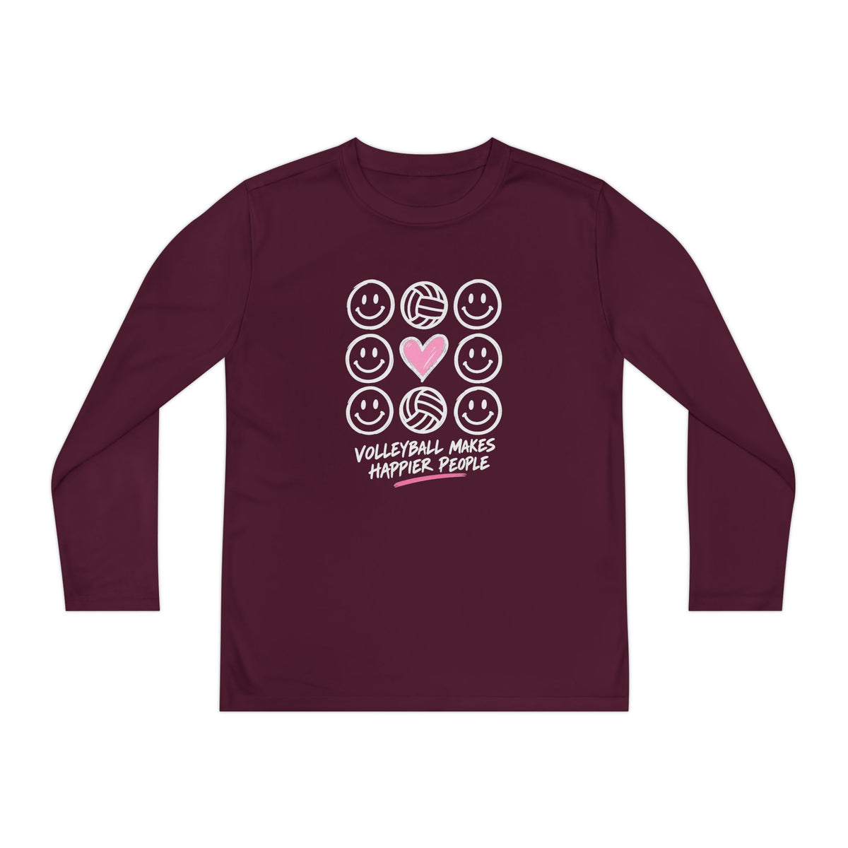 Happier People Youth Long Sleeve Tee