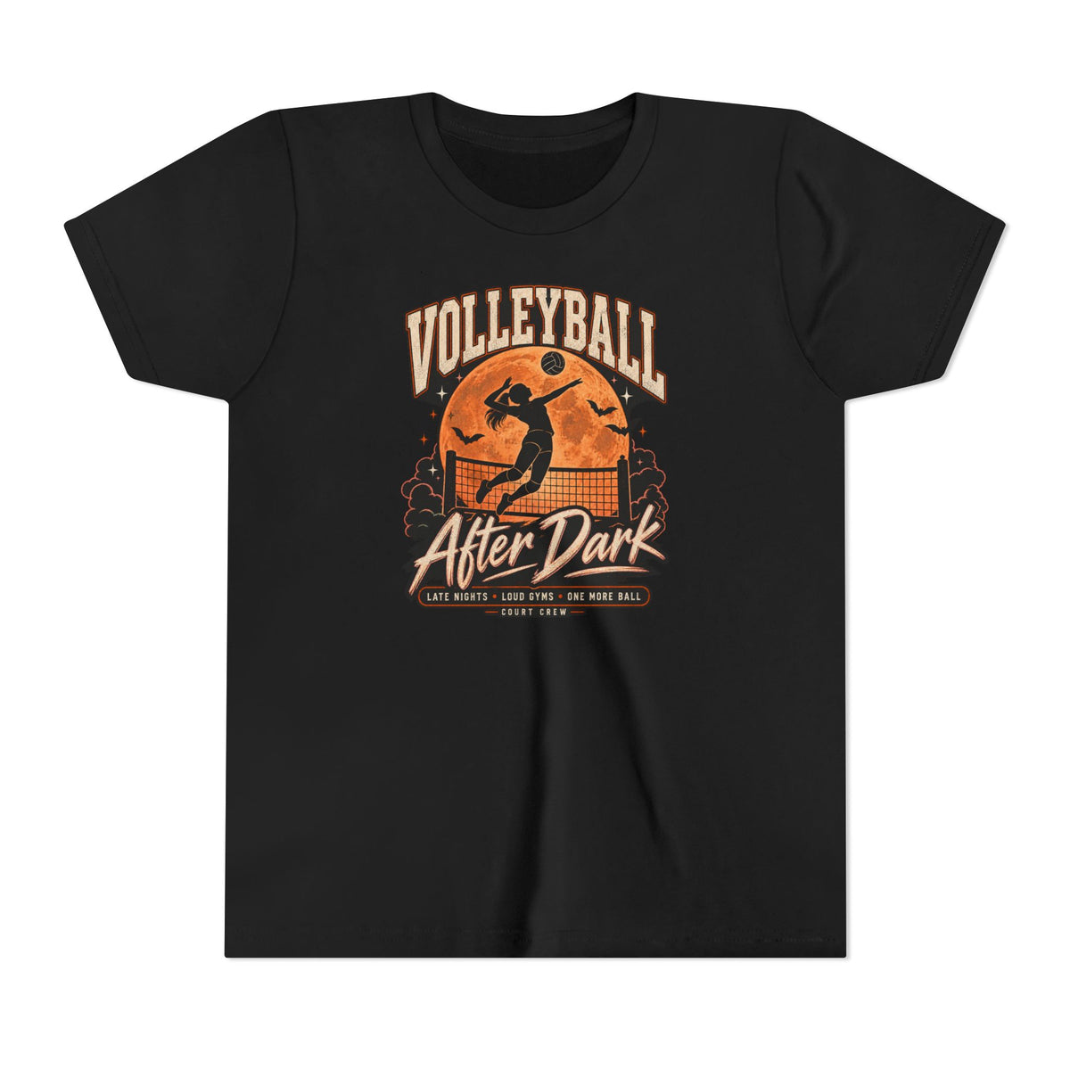 Volleyball After Dark Youth Tee