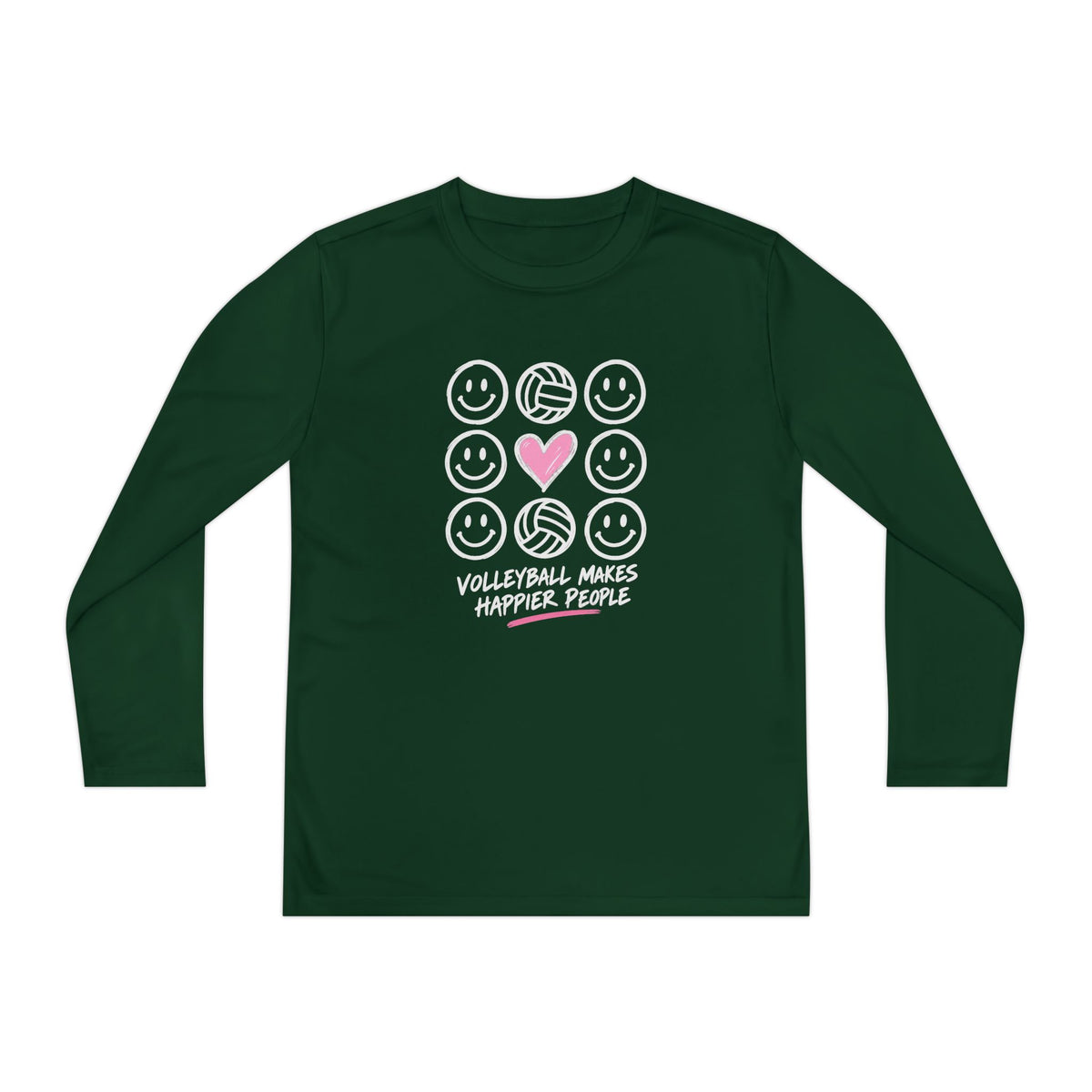 Happier People Youth Long Sleeve Tee