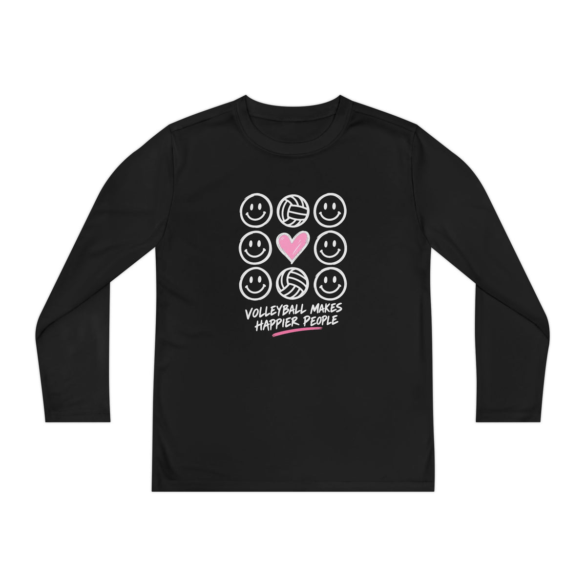 Happier People Youth Long Sleeve Tee