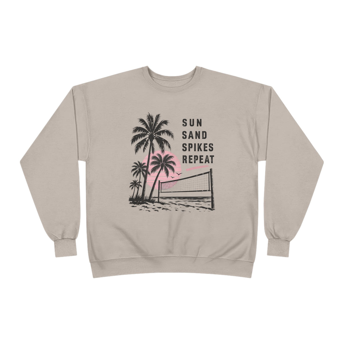 Sun Sand Spikes Crewneck Sweatshirt
